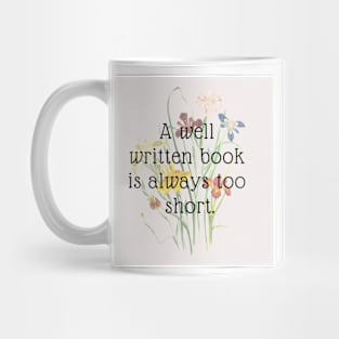 A well written book Mug